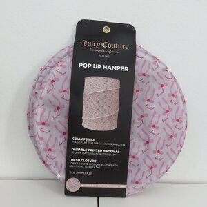 Juicy Couture pop up Hamper signature Juicy Couture pattern
